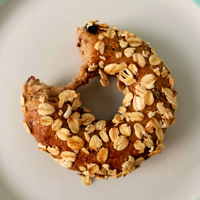 A Recipe: honey almond bagels