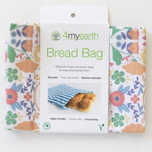 Load image into Gallery viewer, Bread Bag (4myearth) &#39;beautiful + plastic-free&#39; [various designs]