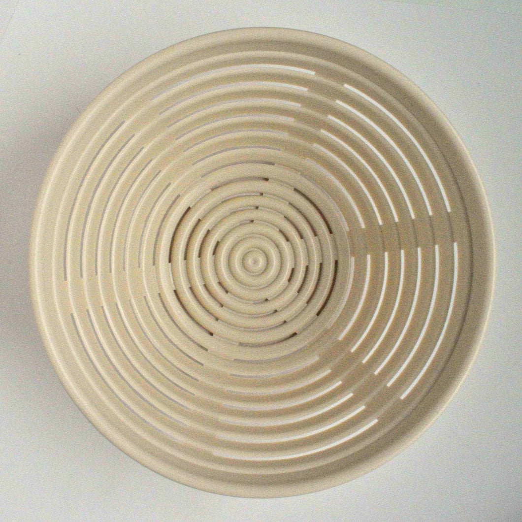Round banneton proofing basket (food grade plastic)