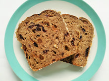 Load image into Gallery viewer, Spiced Fruits and Oats Sourdough Loaf &#39;gourmet raisin toast&#39;
