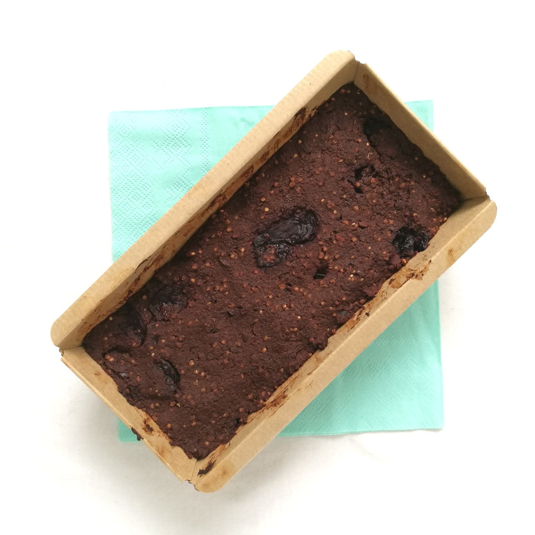 Dark Chocolate Cherry Slice